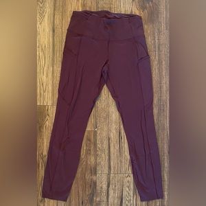 Lululemon Fast and Free High-Rise Tight 25” size 8